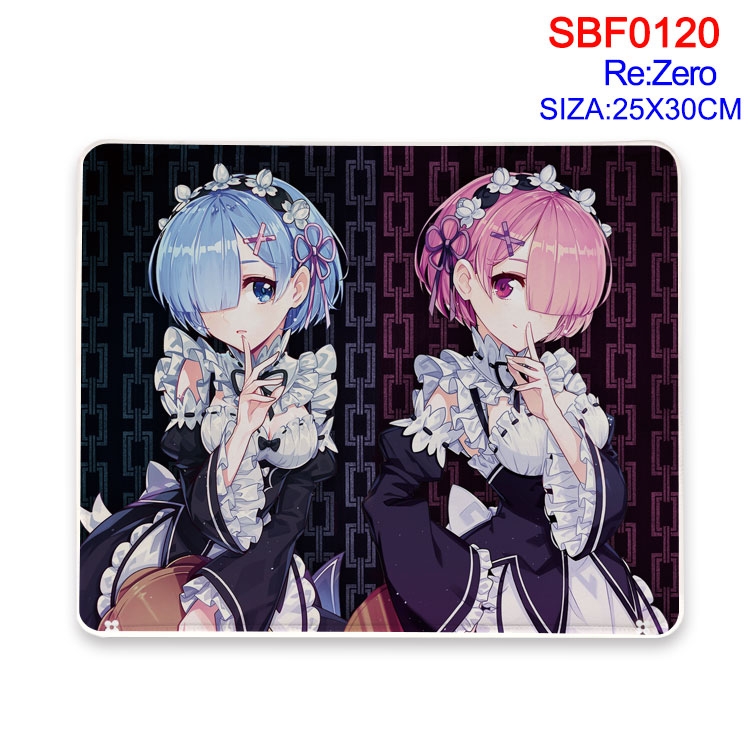 Re:Zero kara Hajimeru Isekai Seikatsu Anime peripheral mouse pad 25X30CM  SBF-120