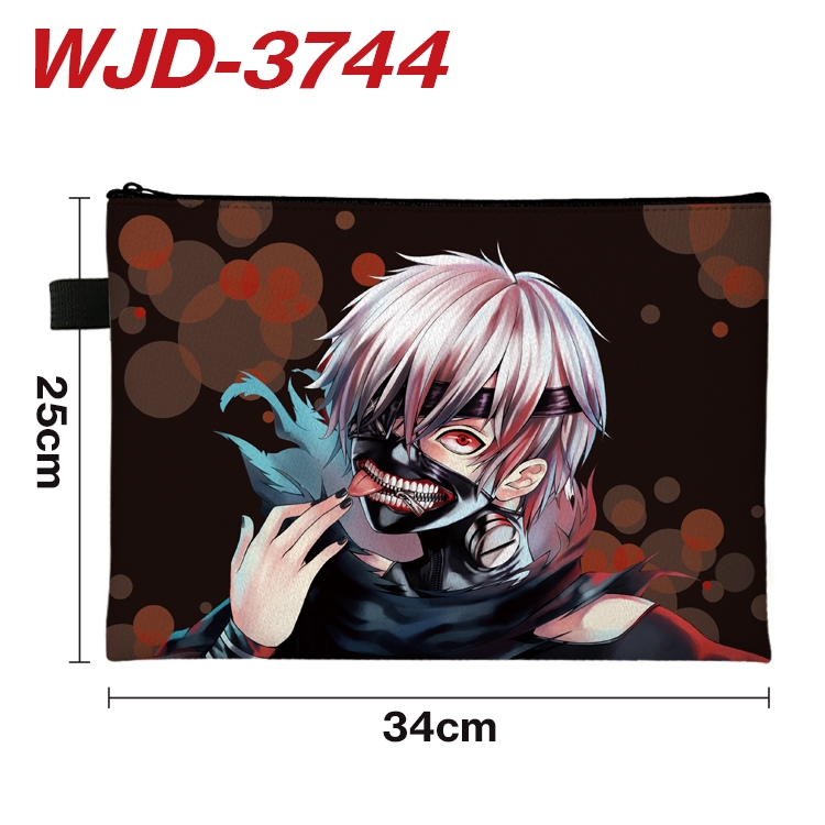 Tokyo Ghoul Anime Peripheral Full Color A4 File Bag 34x25cm WJD-3744