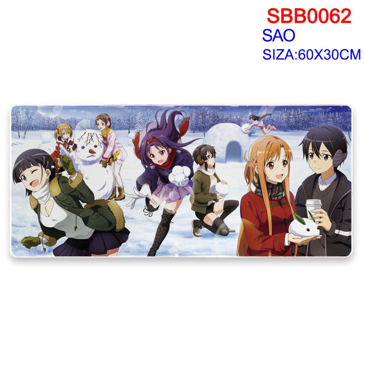 Sword Art Online Anime peripheral mouse pad 60X30CM SBB-062