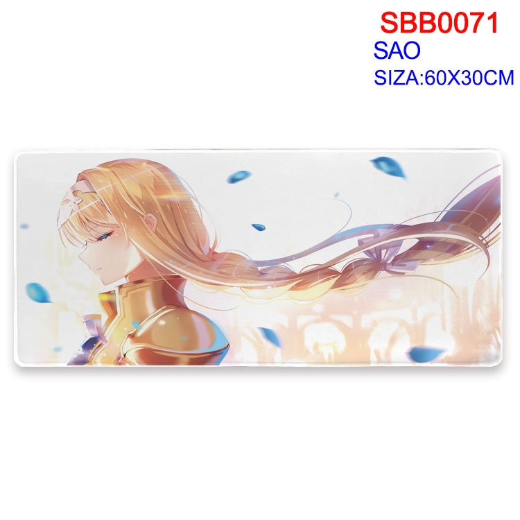 Sword Art Online Anime peripheral mouse pad 60X30CM  SBB-071