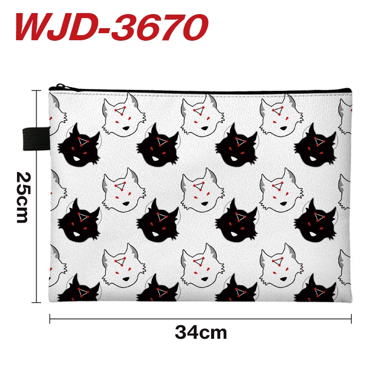 Jujutsu Kaisen Anime Peripheral Full Color A4 File Bag 34x25cm WJD-3670