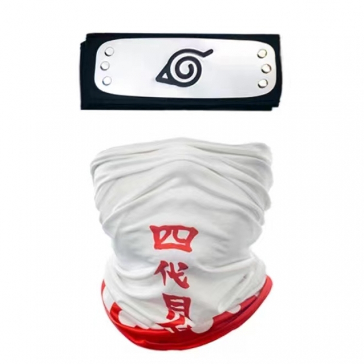 Naruto Anime Peripheral Magic Turban Mask Forehead Protector