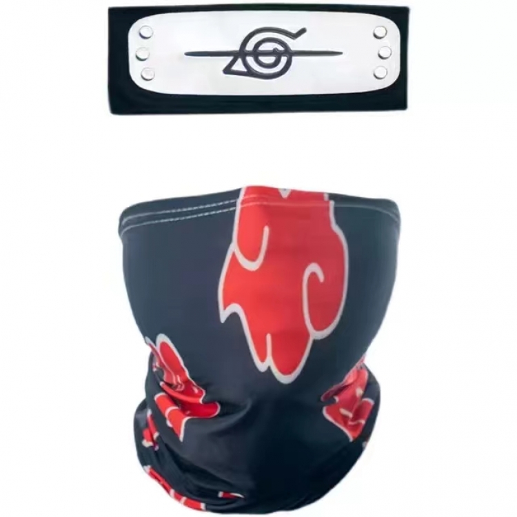 Naruto Anime Peripheral Magic Turban Mask Forehead Protector