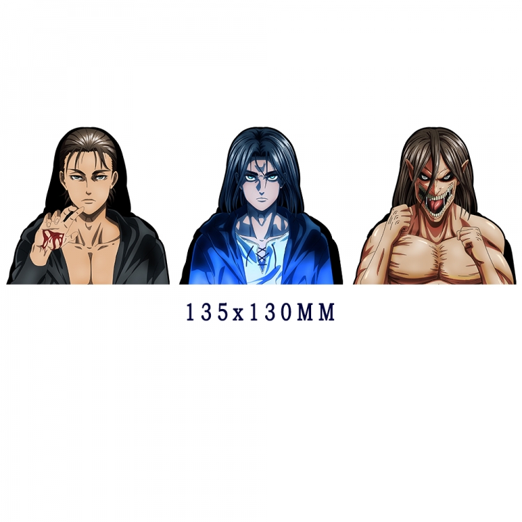 Shingeki no Kyojin Magic 3D HD variable map car computer animation stickers price for 2 pcs