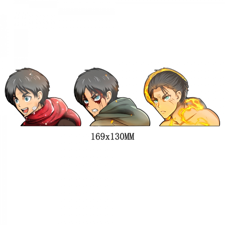 Shingeki no Kyojin Magic 3D HD variable map car computer animation stickers price for 2 pcs