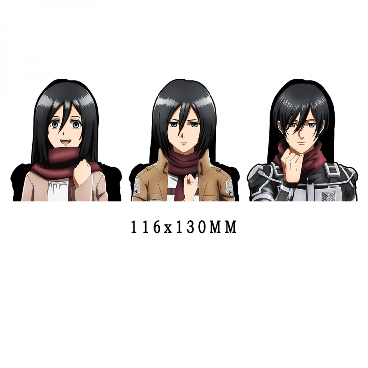 Shingeki no Kyojin Magic 3D HD variable map car computer animation stickers price for 2 pcs