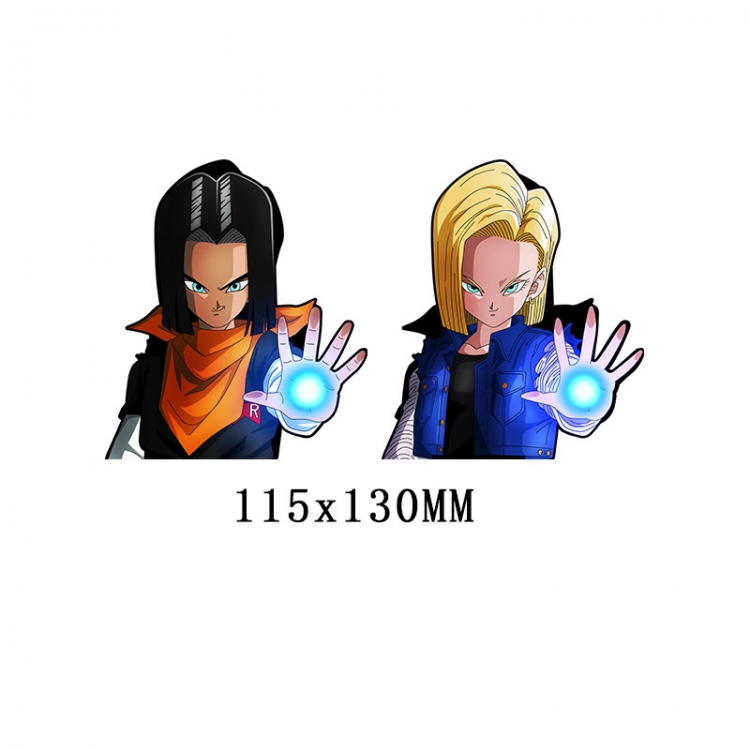 DRAGON BALL Magic 3D HD variable map car computer animation stickers price for 2 pcs