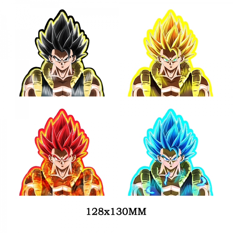 DRAGON BALL Magic 3D HD variable map car computer animation stickers price for 2 pcs