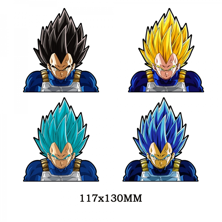 DRAGON BALL Magic 3D HD variable map car computer animation stickers price for 2 pcs