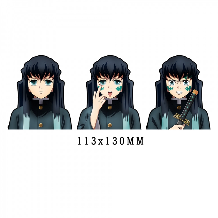 Demon Slayer Kimets Magic 3D HD variable map car computer animation stickers price for 2 pcs