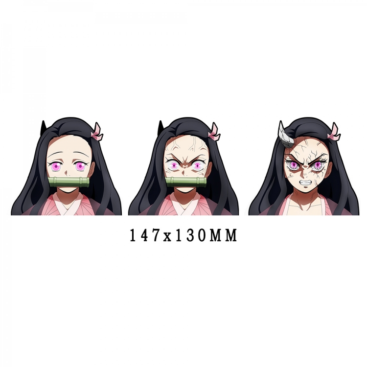 Demon Slayer Kimets Magic 3D HD variable map car computer animation stickers price for 2 pcs