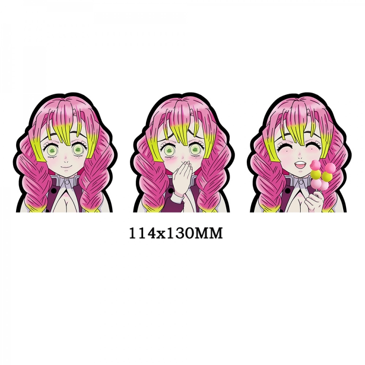 Demon Slayer Kimets Magic 3D HD variable map car computer animation stickers price for 2 pcs