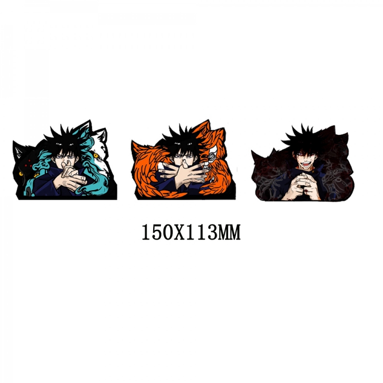 Jujutsu Kaisen  Magic 3D HD variable map car computer animation stickers price for 2 pcs