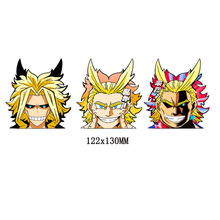My Hero Academia Magic 3D HD variable map car computer animation stickers price for 2 pcs