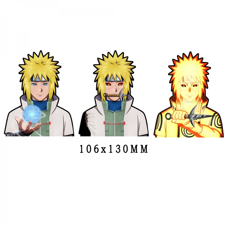 Naruto Magic 3D HD variable map car computer animation stickers price for 2 pcs