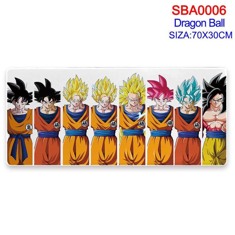 DRAGON BALL Anime peripheral mouse pad 70X30CM  SBA-006