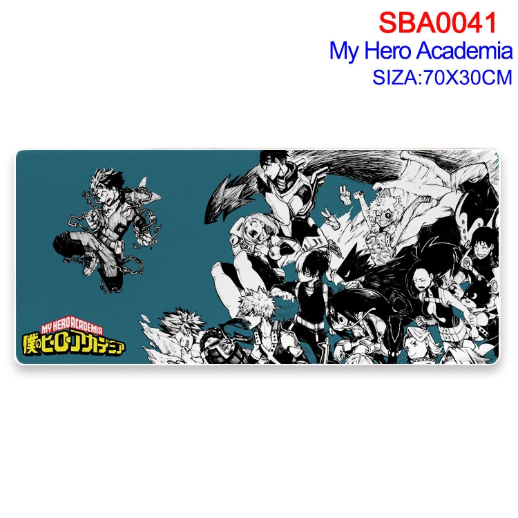 My Hero Academia Anime peripheral mouse pad 70X30CM  SBA-041