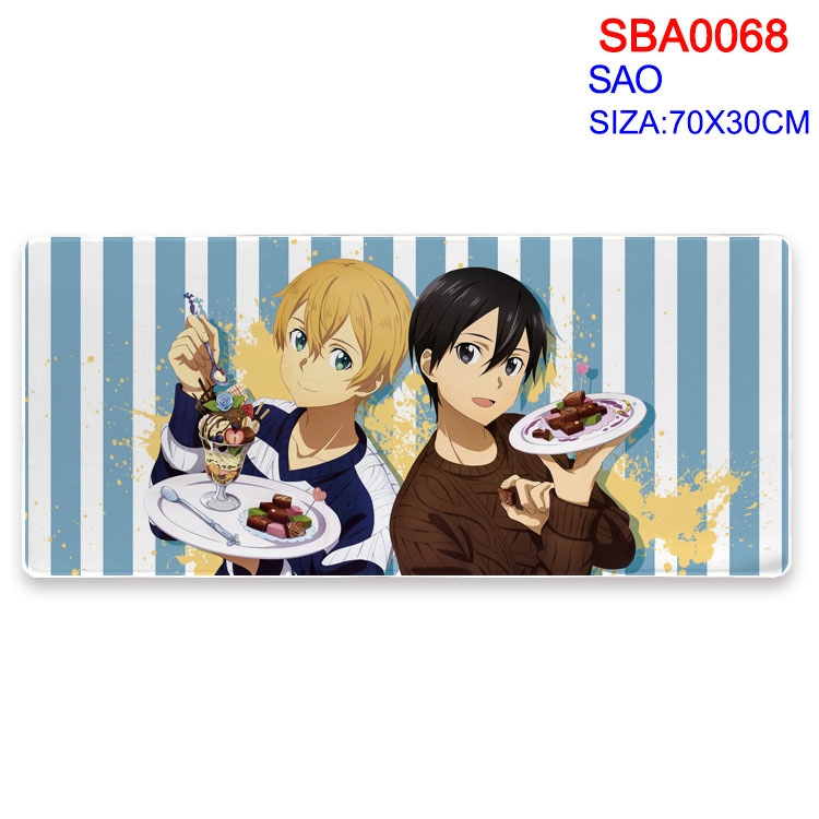 Sword Art Online Anime peripheral mouse pad 70X30CM SBA-068