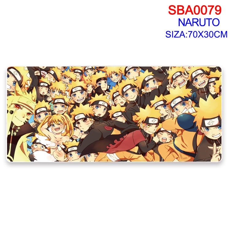 Naruto Anime peripheral mouse pad 70X30CM  SBA-079