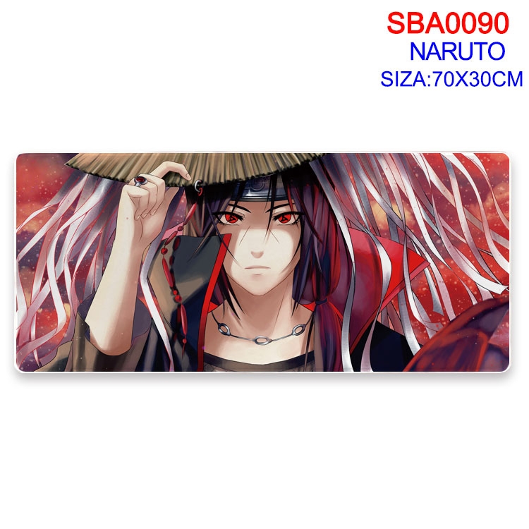 Naruto Anime peripheral mouse pad 70X30CM  SBA-090