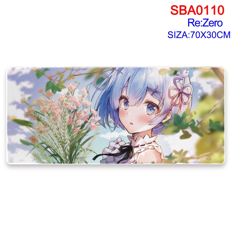 Re:Zero kara Hajimeru Isekai Seikatsu Anime peripheral mouse pad 70X30CM  SBA-110