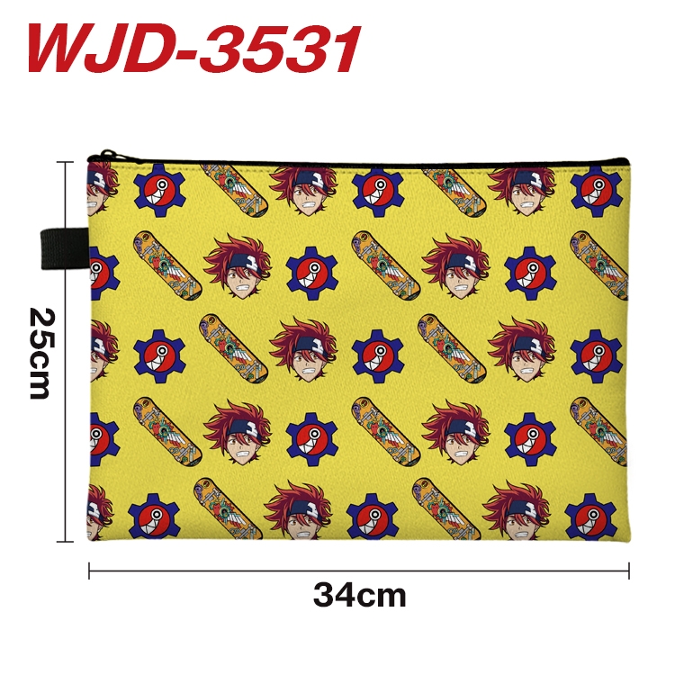 SK∞ Anime Peripheral Full Color A4 File Bag 34x25cm  WJD-3531