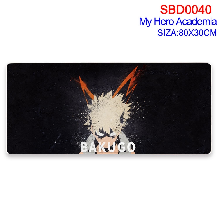 My Hero Academia Anime peripheral mouse pad 80X30CM SBD-040