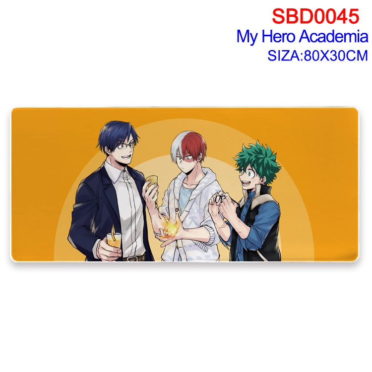 My Hero Academia Anime peripheral mouse pad 80X30CM SBD-045