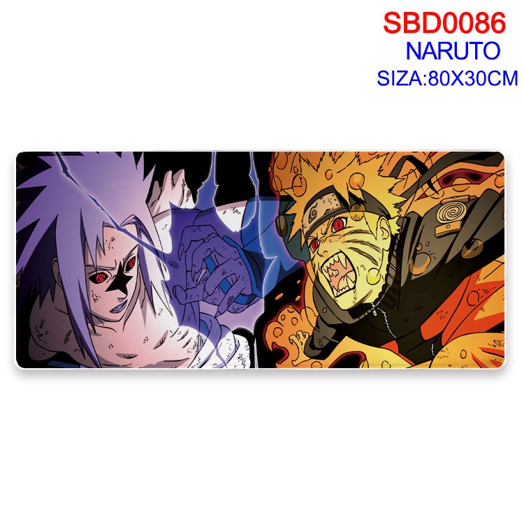 Naruto Anime peripheral mouse pad 80X30CM SBD-086