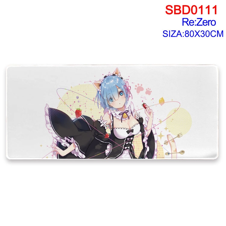 Re:Zero kara Hajimeru Isekai Seikatsu Anime peripheral mouse pad 80X30CM SBD-111