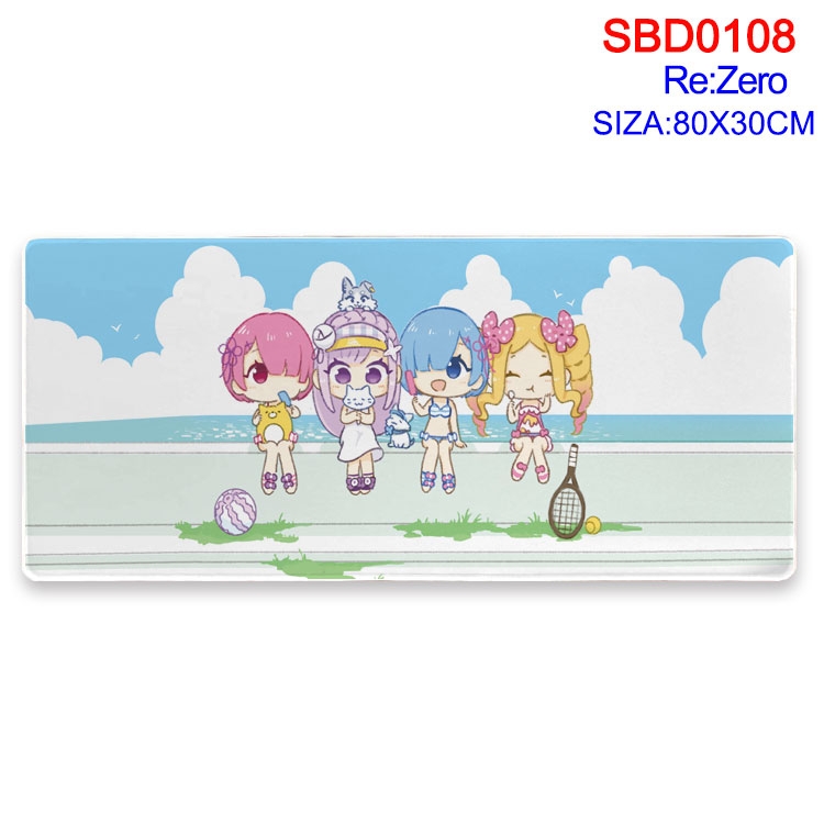 Re:Zero kara Hajimeru Isekai Seikatsu Anime peripheral mouse pad 80X30CM  SBD-108