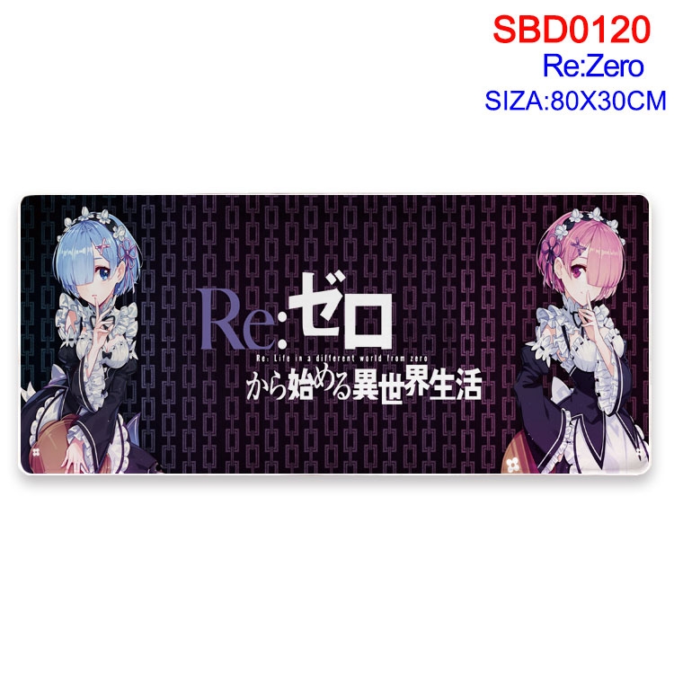 Re:Zero kara Hajimeru Isekai Seikatsu Anime peripheral mouse pad 80X30CM  SBD-120