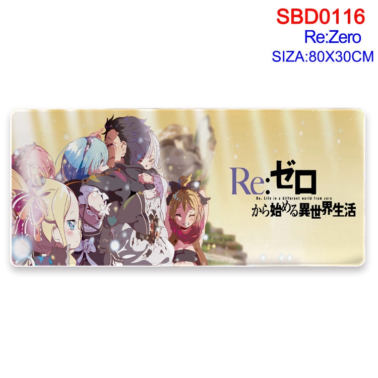 Re:Zero kara Hajimeru Isekai Seikatsu Anime peripheral mouse pad 80X30CM SBD-116