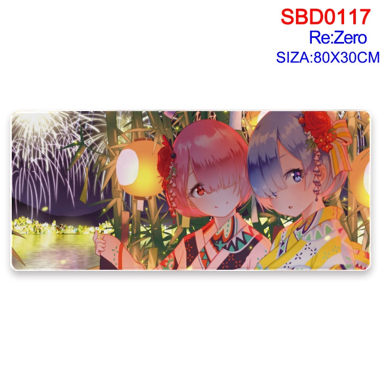 Re:Zero kara Hajimeru Isekai Seikatsu Anime peripheral mouse pad 80X30CM SBD-117