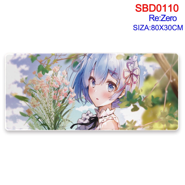 Re:Zero kara Hajimeru Isekai Seikatsu Anime peripheral mouse pad 80X30CM  SBD-110