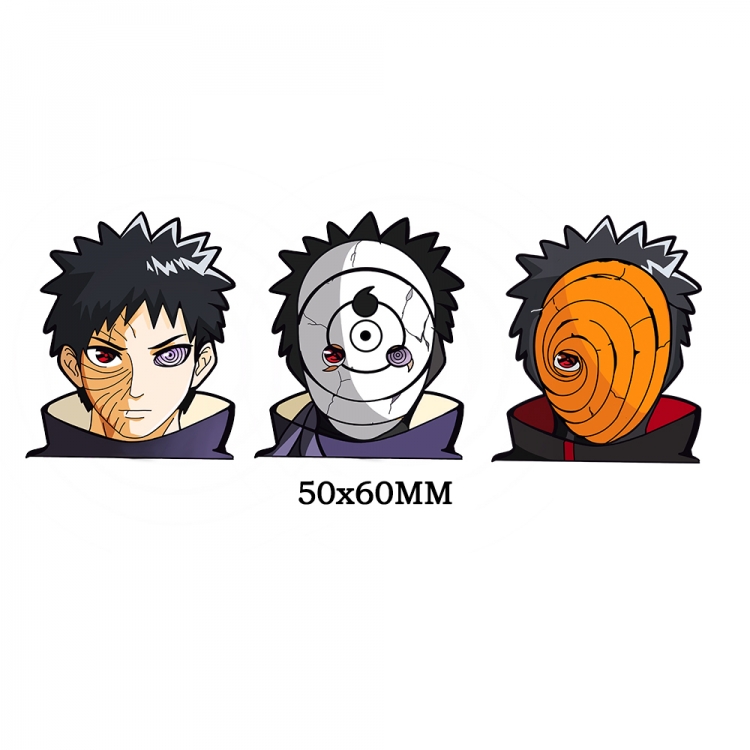 Naruto Mobile phone small size magic 3D raster HD variable map animation stickers price for 5 pcs