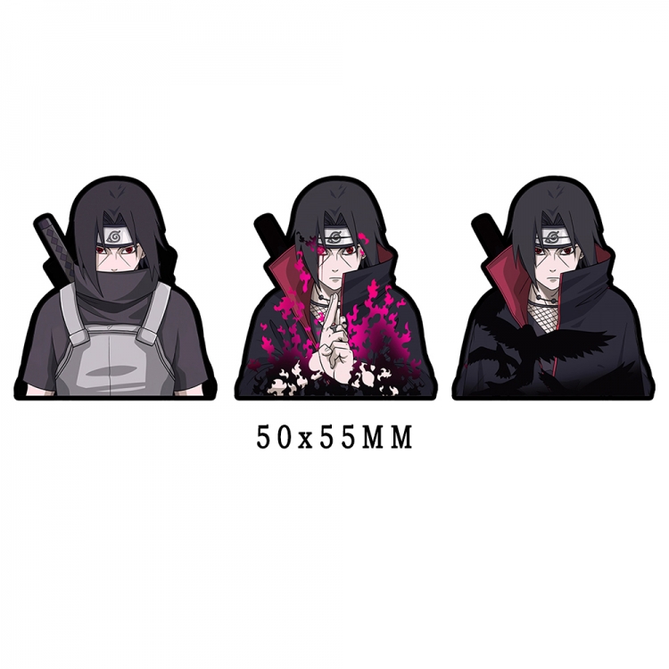 Naruto Mobile phone small size magic 3D raster HD variable map animation stickers price for 5 pcs