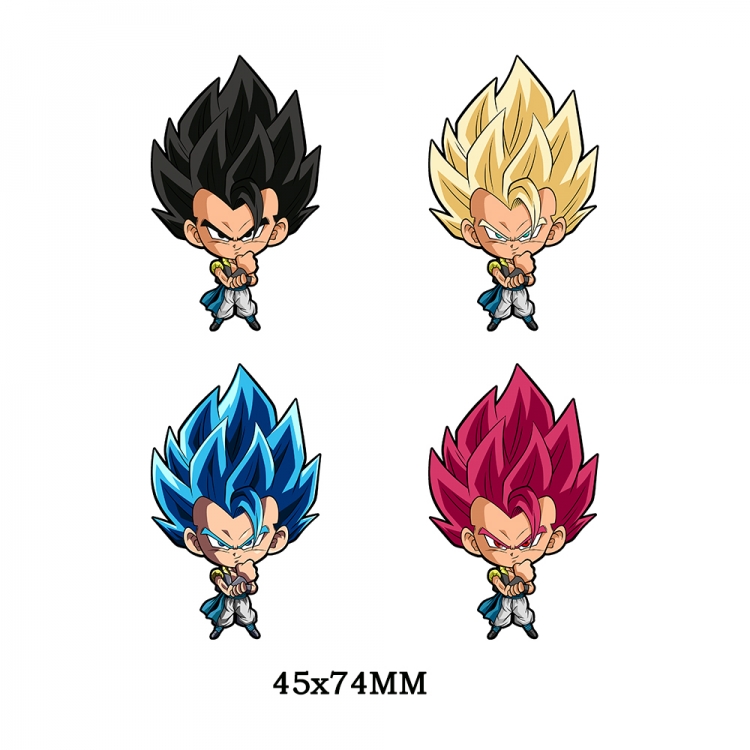 DRAGON BALL Mobile phone small size magic 3D raster HD variable map animation stickers price for 5 pcs