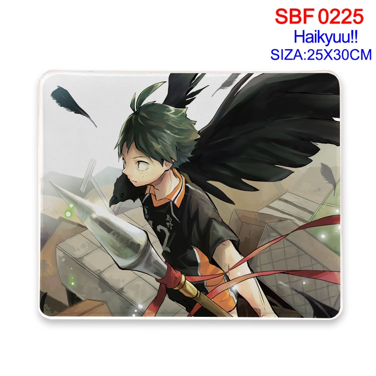 Haikyuu!! Anime peripheral edge lock mouse pad 25X30CM  SBF25