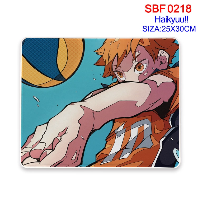 Haikyuu!! Anime peripheral edge lock mouse pad 25X30CM  SBF18