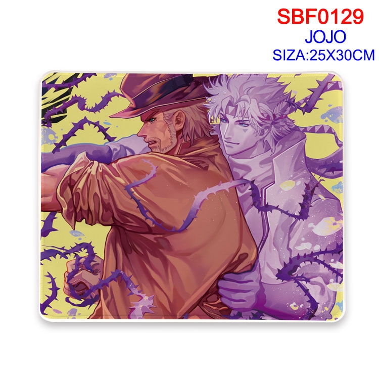 JoJos Bizarre Adventure Anime peripheral edge lock mouse pad 25X30CM SBF-129