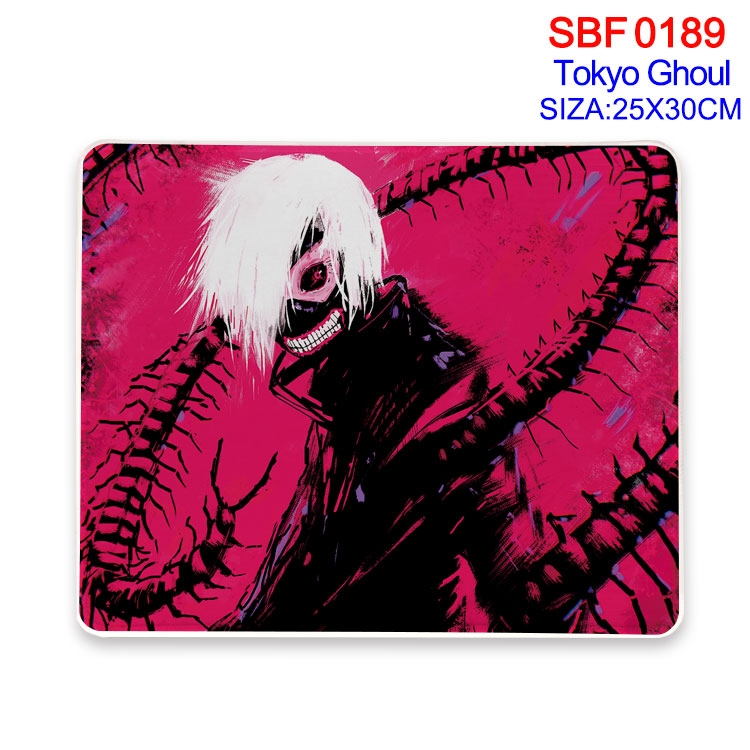 Tokyo Ghoul Anime peripheral edge lock mouse pad 25X30CM SBF-189