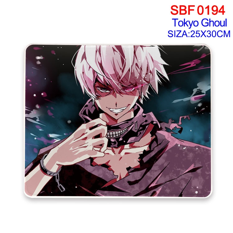 Tokyo Ghoul Anime peripheral edge lock mouse pad 25X30CM SBF-194