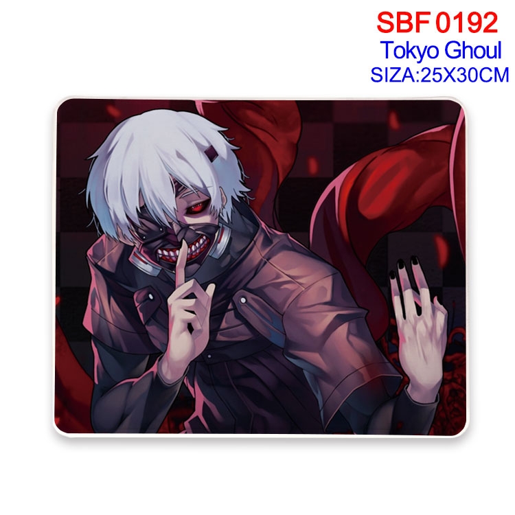 Tokyo Ghoul Anime peripheral edge lock mouse pad 25X30CM  SBF-192