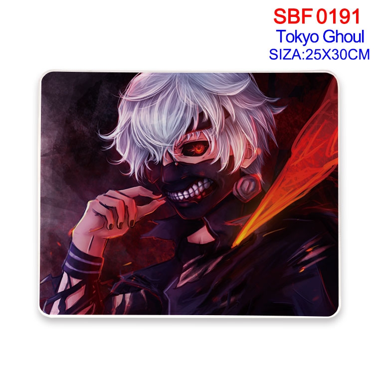 Tokyo Ghoul Anime peripheral edge lock mouse pad 25X30CM SBF-191