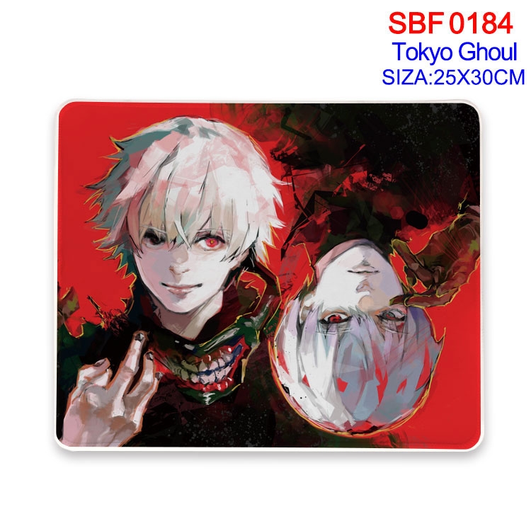 Tokyo Ghoul Anime peripheral edge lock mouse pad 25X30CM SBF-184
