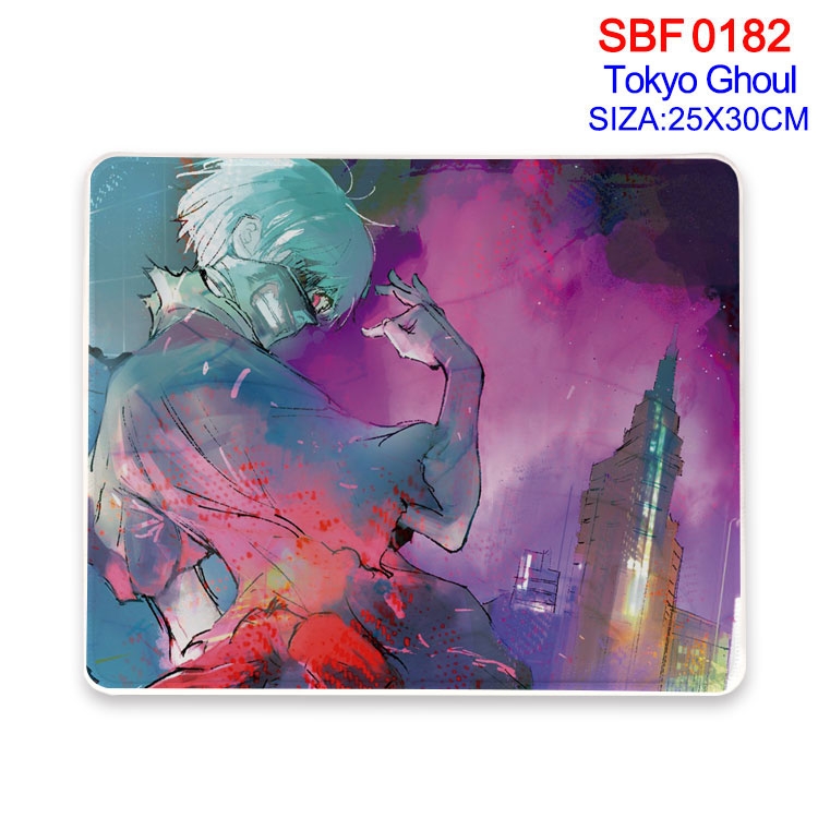 Tokyo Ghoul Anime peripheral edge lock mouse pad 25X30CM SBF-182