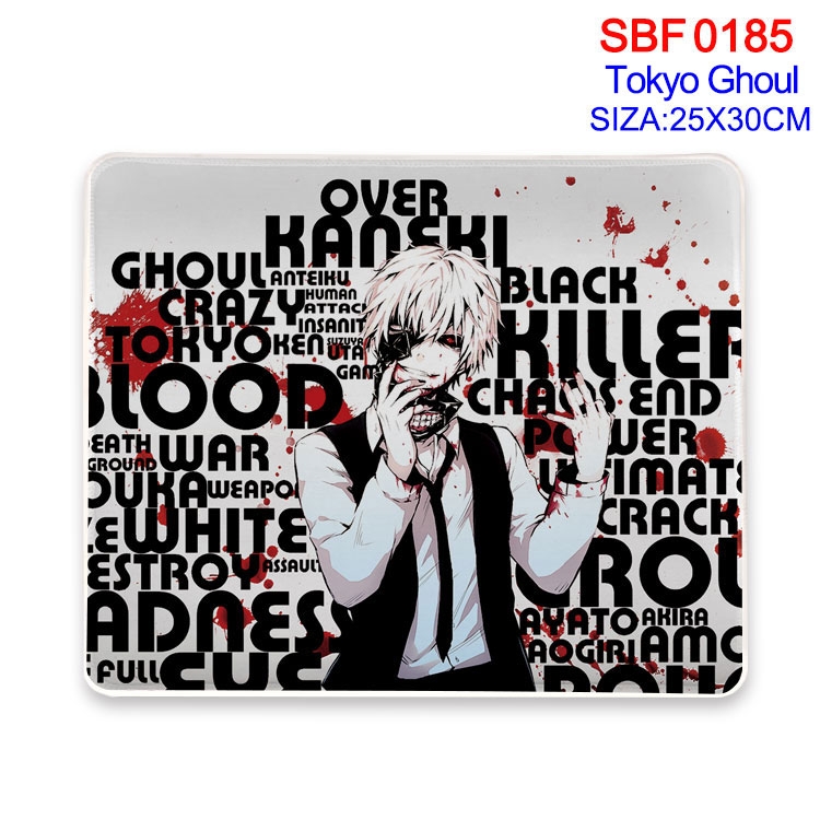 Tokyo Ghoul Anime peripheral edge lock mouse pad 25X30CM SBF-185