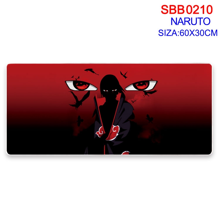Naruto Anime peripheral edge lock mouse pad 60X30CM SBB10