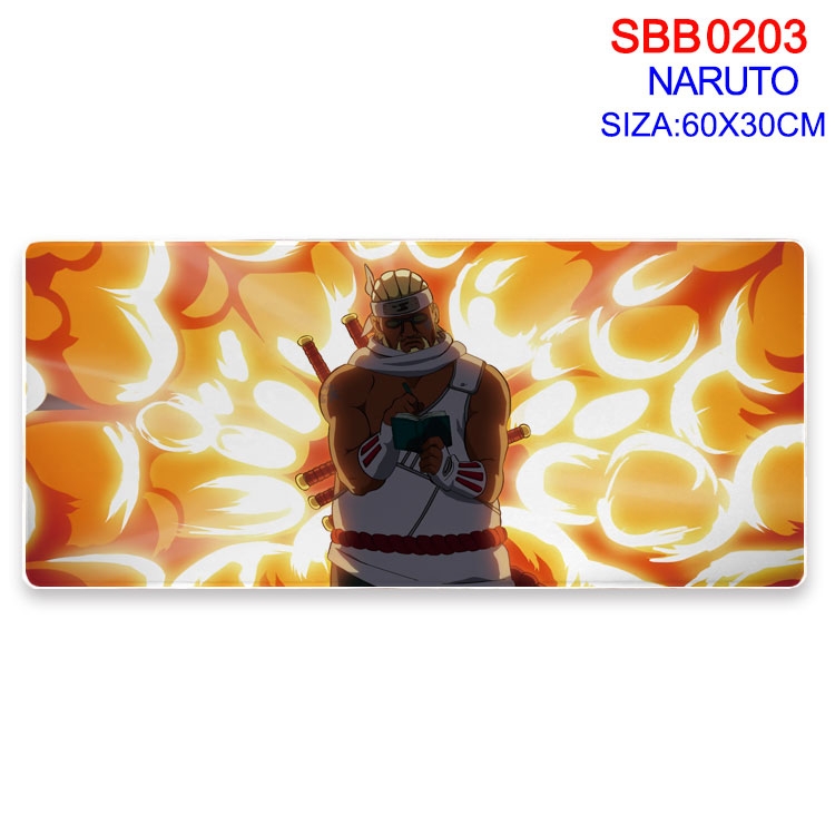 Naruto Anime peripheral edge lock mouse pad 60X30CM SBB03